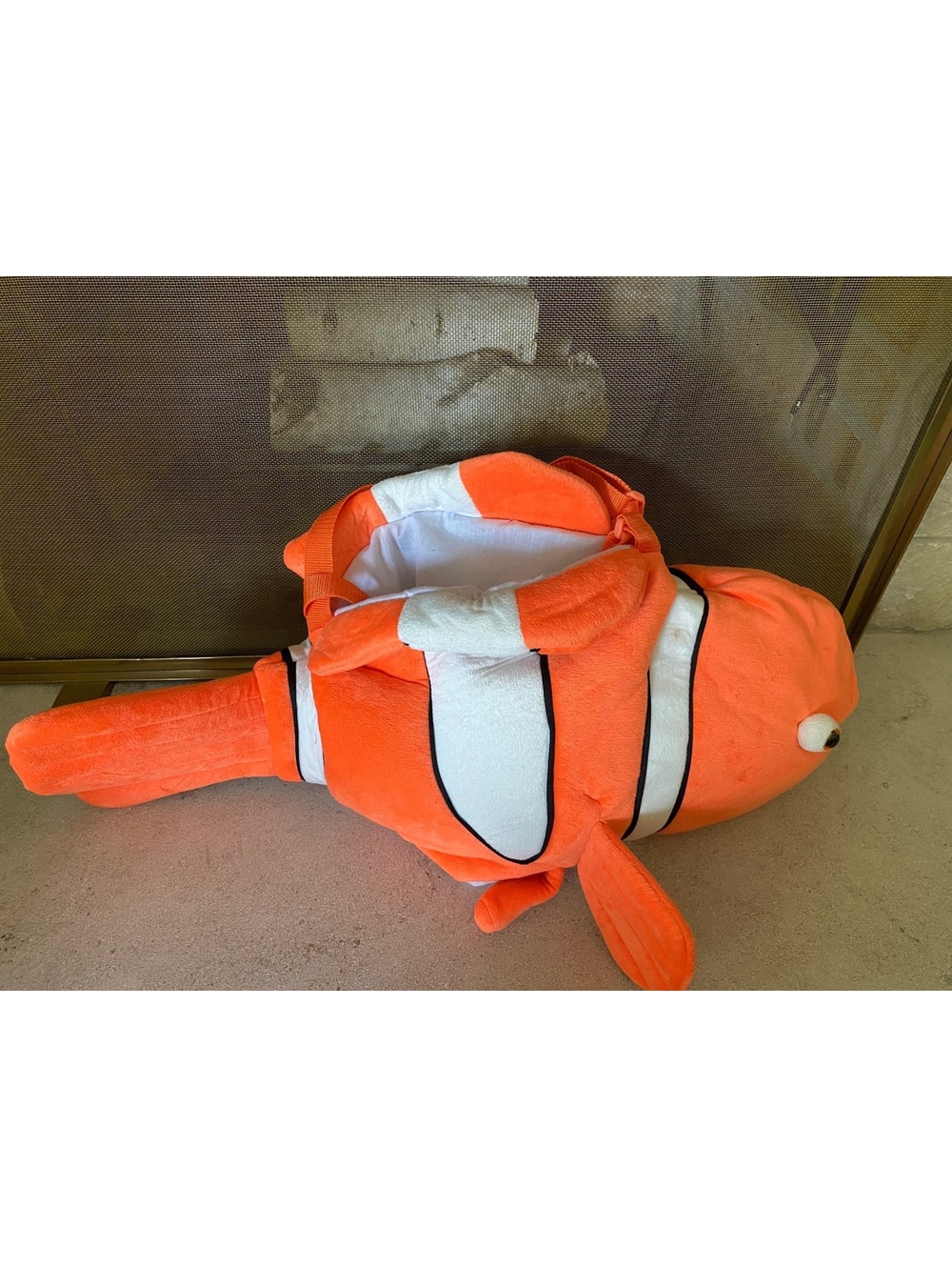 Disney Finding Nemo Toddler Halloween Costume deluxe plush clown fish - Picture 2 of 6